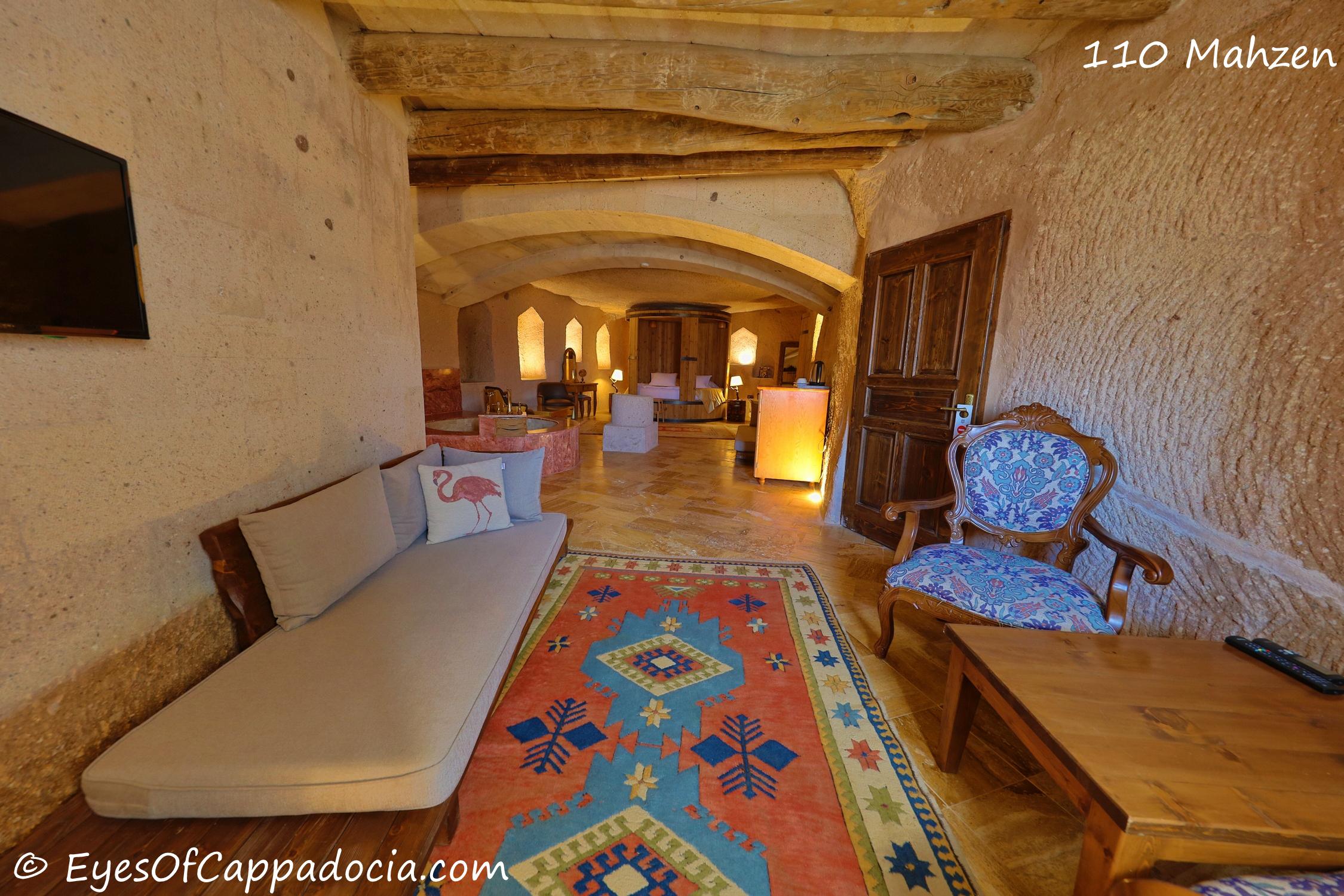 Eyes Of Cappadocia Cave Hotel Uchisar Exterior foto