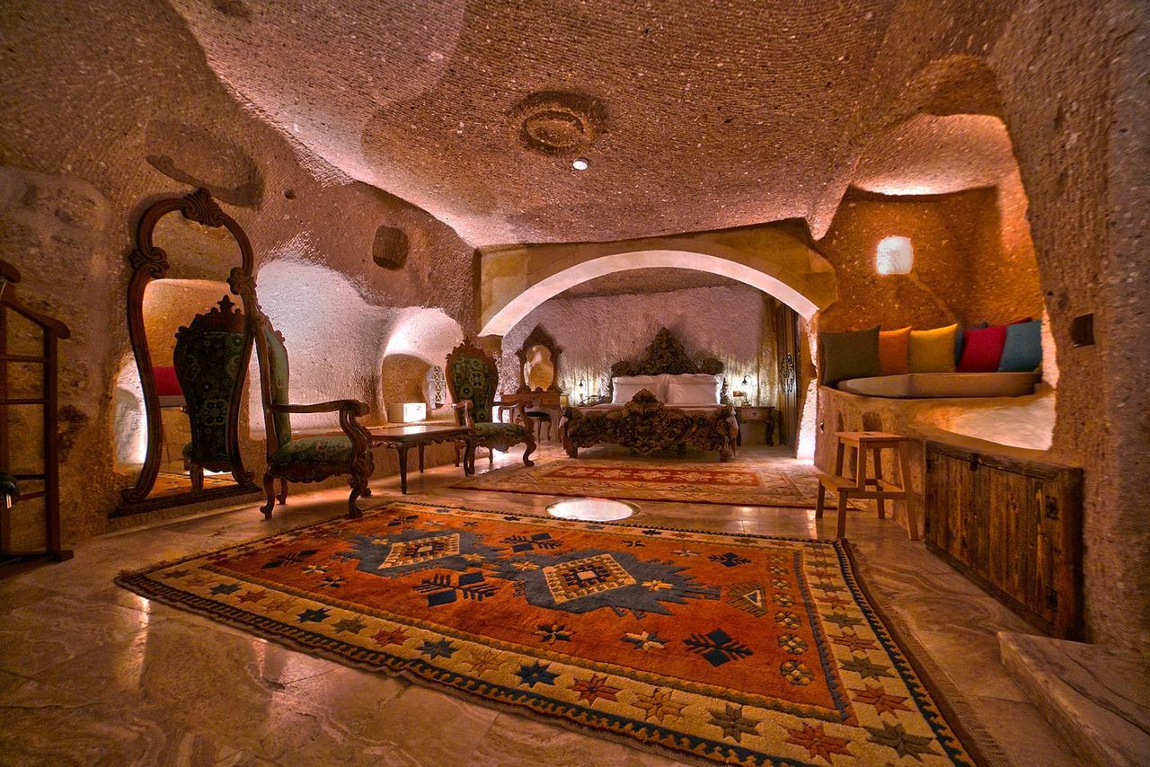 Eyes Of Cappadocia Cave Hotel Uchisar Exterior foto
